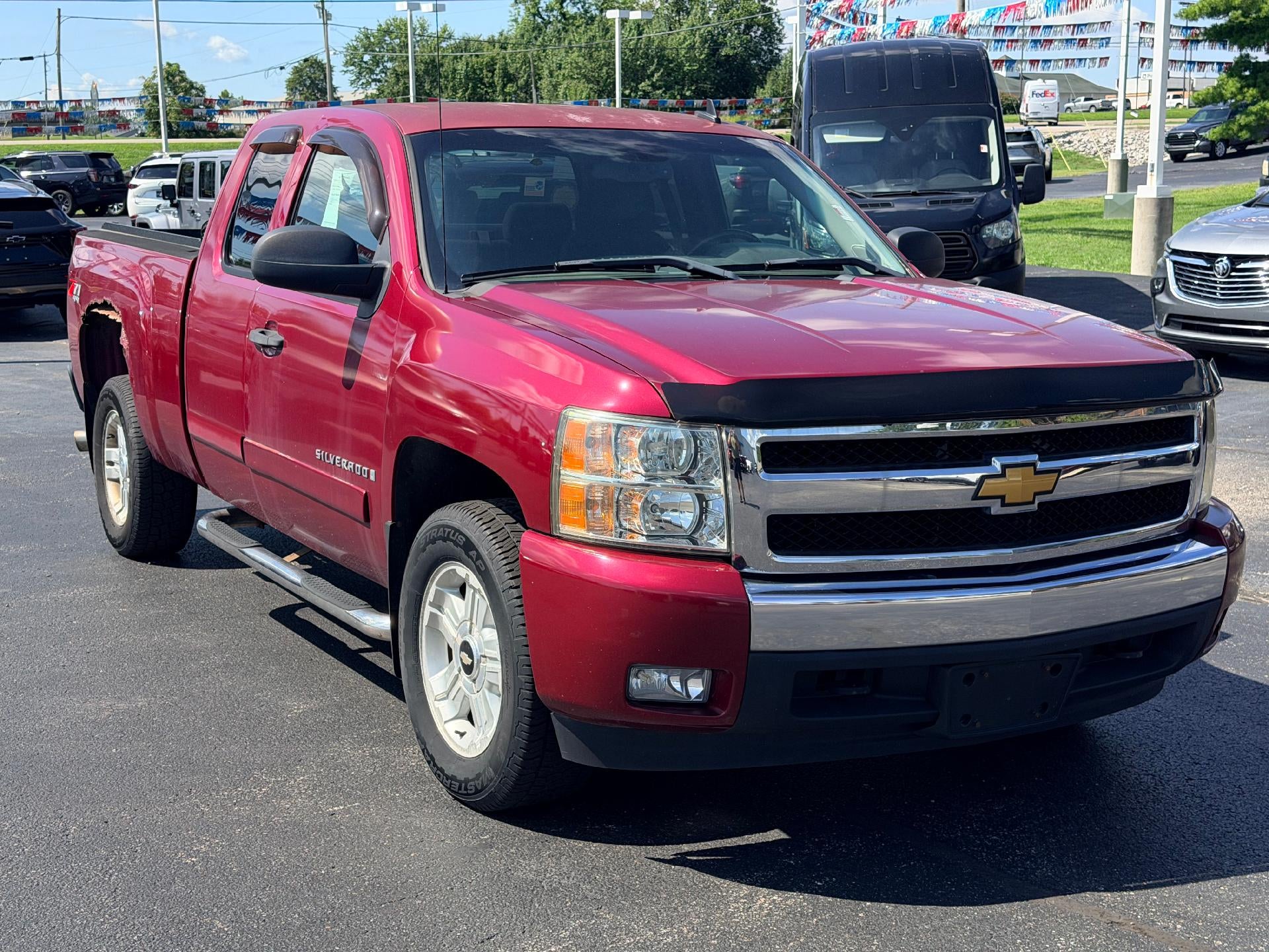Used 2007 Chevrolet Silverado 1500 1LT with VIN 1GCEK19037Z563574 for sale in Boonville, IN