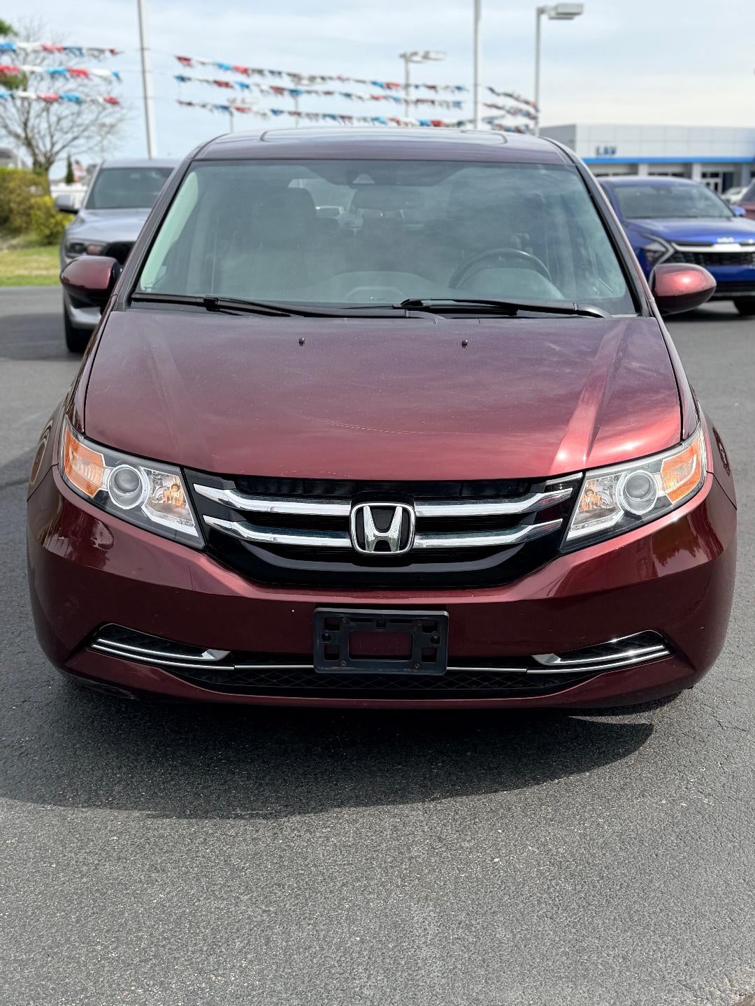 Used 2016 Honda Odyssey EX-L with VIN 5FNRL5H61GB083759 for sale in Boonville, IN